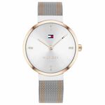 Tommy Hilfiger Ladies Two Tone Mesh Watch