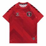 Hummel Charlton Athletic Training T Shirt 2021 2022 Juniors