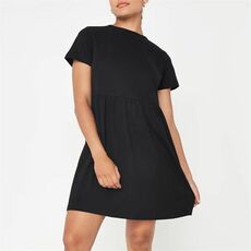 Missguided Short Sleeve Smock Mini Dress