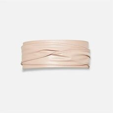 Missguided Faux Leather Sash Wrap Belt
