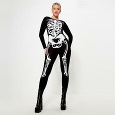 I Saw It First Skeleton Unitard Jumpsuit