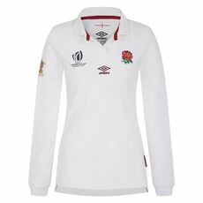 Umbro England Rugby Home Long Sleeve Shirt 2023 2024 Womens