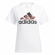 adidas SuperHer Floral Graphic Logo T-Shirt