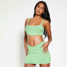 I Saw It First Knitted Bust Detail Bralet Co-Ord