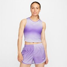 Nike Dri-FIT Swoosh Women's Printed Cropped Tank Top