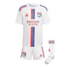 adidas Olympique Lyonnais 22/23 Home Mini Kit Kids