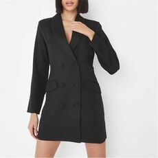 Missguided Double Breasted Slim Fit Blazer Dress