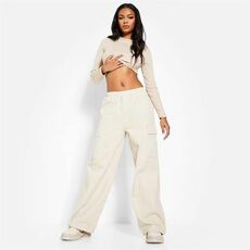 I Saw It First Multi Functional Cuff Elastciated Waist Cargo Jogger