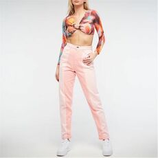 Missguided Colourblock Mom Jeans