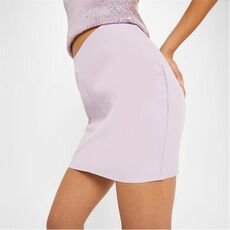 Missguided Tall V Front Tailored Mini Skirt