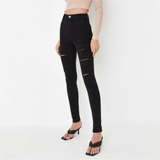 Missguided Recycled Tall Vice Ripped Skinny Jeans