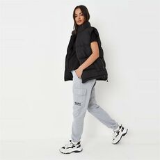 Missguided Mama Missguided Patch Over Bump Maternity Joggers