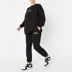 Missguided Mama Embroidered Over Bump Maternity Joggers