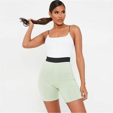 I Saw It First Elasticated Waist Cycling Shorts
