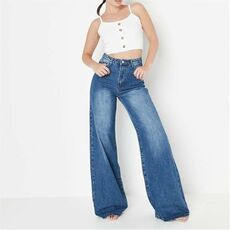 Missguided Recycled Tall High Waisted Wide Leg Jeans