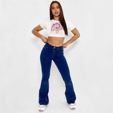 Missguided Lawless Flared Jeans
