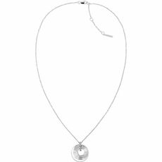 Calvin Klein Ladies Calvin Klein stainless steel crystal charm necklace