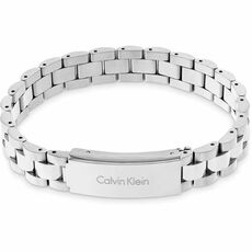 Calvin Klein Gents Calvin Klein stainless steel brushed and polished 3 row bracelet
