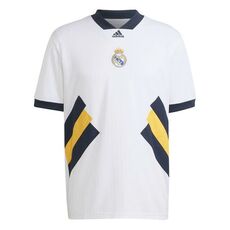 adidas Real Madrid Icon Retro Shirt Mens