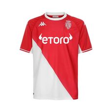 Kappa AS Monaco Home Shirt 2021 2022 Mens
