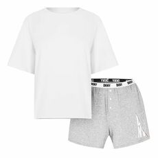 DKNY Short Sleeve Top and Boxer Set