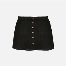 Missguided Plus Size Cord Button Front Mini Skirt