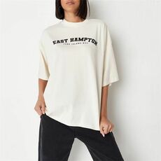 Missguided East Hampton Graphic T Shirt