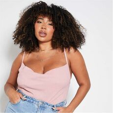 I Saw It First Plus Size Cowl Neck Cami Top