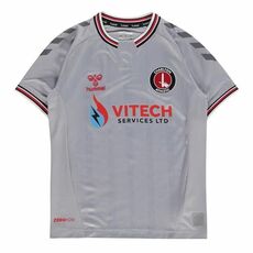 Hummel Charlton Athletic Away Shirt 2020 2021 Juniors