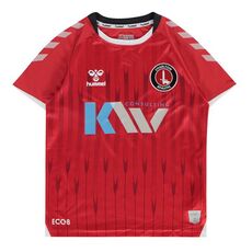 Hummel Charlton Athletic Home Shirt 2021 2022 Juniors