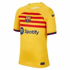 Nike Barcelona Fourth Senyera Shirt 2023 2024 Juniors