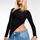 Missguided Brushed Rib Asymmetric Top_2