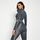 I Saw It First Seamless Sculpt Detail Zip Front Long Sleeve Active Top_2