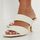 I Saw It First Cream Double Strap Low Heeled Towelling Sandals_1