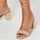 I Saw It First Plaited Puffy Front Lace Up Mid Heel Sandals_2