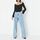 Missguided Flared Sleeve Structured Rib Top_0