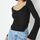 Missguided Flared Sleeve Structured Rib Top_1