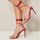 I Saw It First Satin Lace Up Heeled Barely There Heels_0