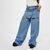 Missguided Tall Rip Thigh Wide Leg Jeans