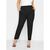 YOURS Yours Curve Black Darted Tapered Trousers