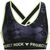 Under Armour Project Rock Crossback Printed Sports Bra Womens