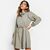 I Saw It First Puff Sleeve Belted Shirt Dress