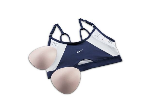 Nike Dri-FIT Indy Women's Light-Support 2-Piece Pad Logo Sports Bra_1