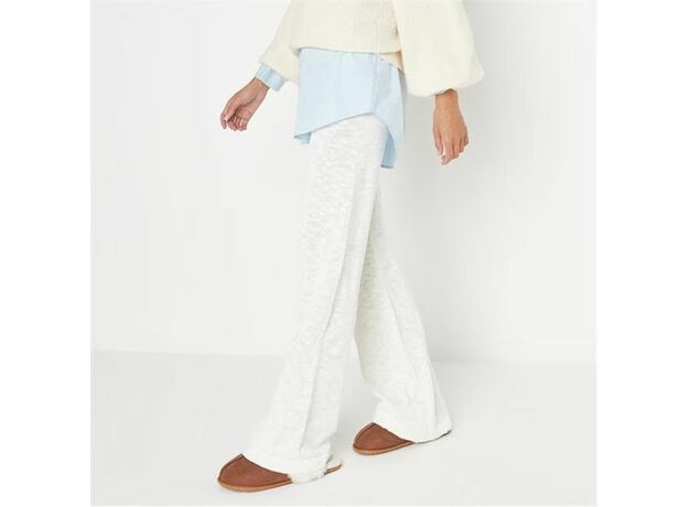 Missguided High Waisted Wide Leg Knit Trousers_2