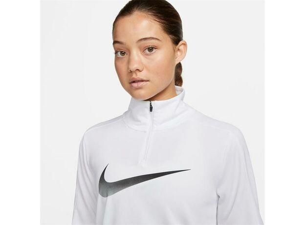 Nike Dri-FIT Swoosh Women's Half-Zip Long Sleeve Top_1