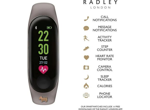 Radley Ladies Radley Smart Series 1 Bluetooth Smartwatch
