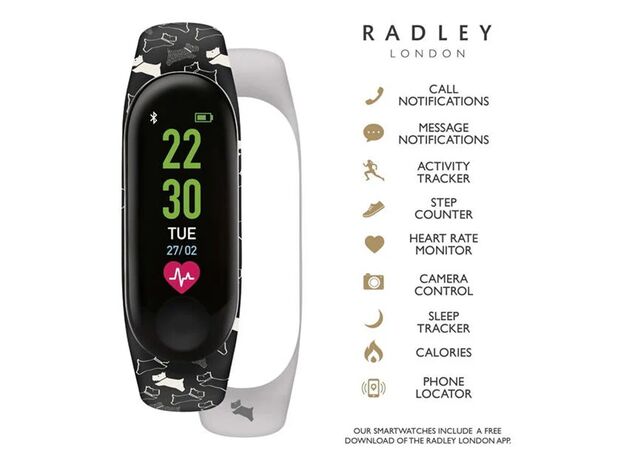 Radley Ladies Radley Smart Bluetooth Smartwatch