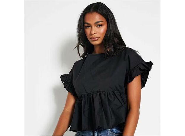 I Saw It First Frilled Sleeve Blouse