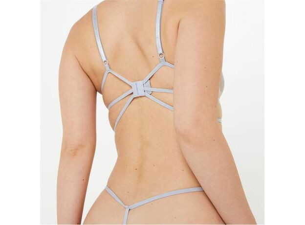 Missguided Scallop Lace Detail Thong_0