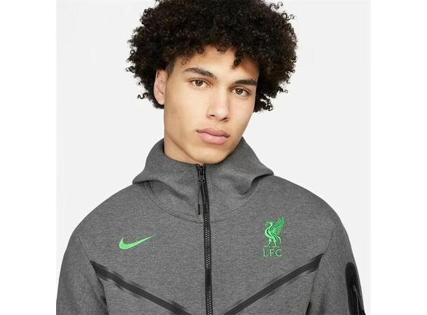 Nike Liverpool Tech Fleece Hoodie 2023 2024 Adults_1